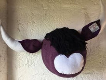 Load image into Gallery viewer, Purple Bobbins Large Tweed Coo