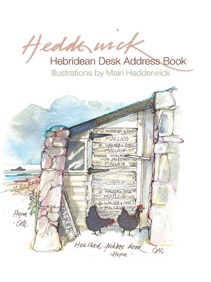 Hebridean Desk Address Book