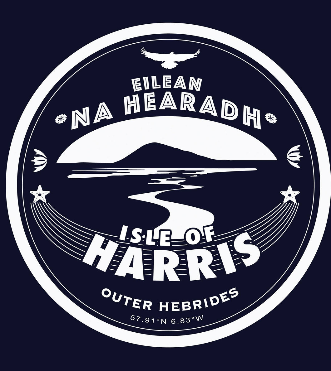 Men's Navy Eilean na Hearadh T-shirt