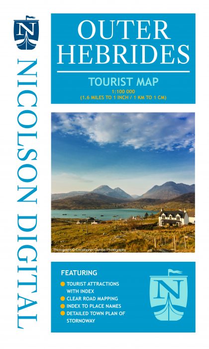 Outer Hebrides Tourist Map